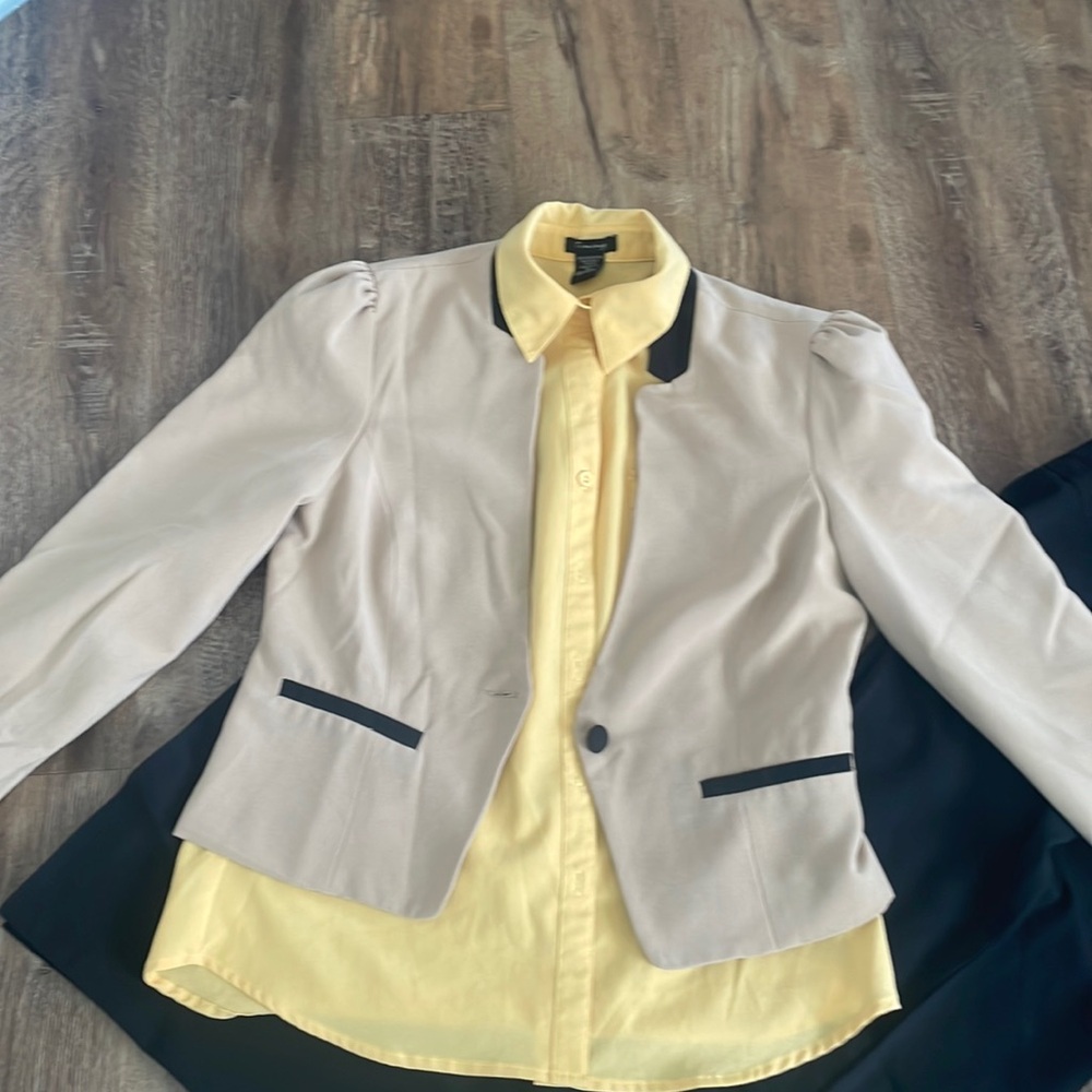 Beige blazer